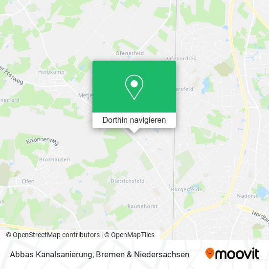 Abbas Kanalsanierung Karte