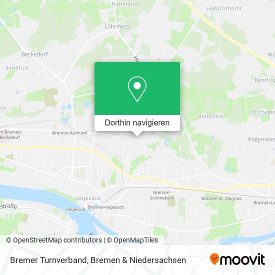 Bremer Turnverband Karte