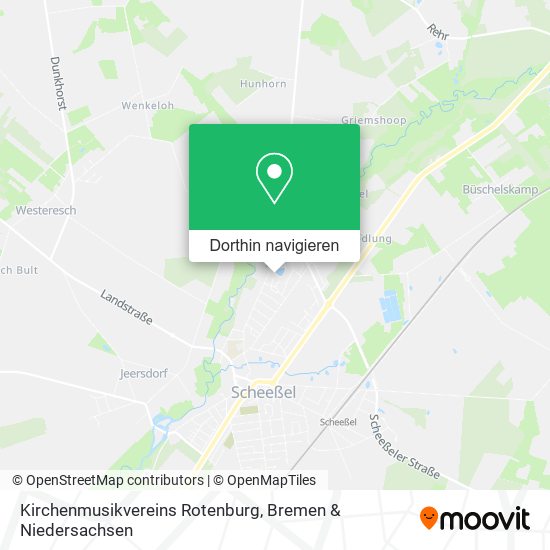 Kirchenmusikvereins Rotenburg Karte