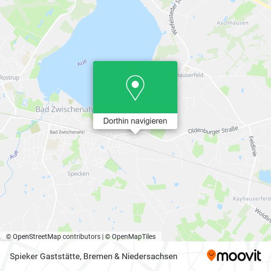 Spieker Gaststätte Karte