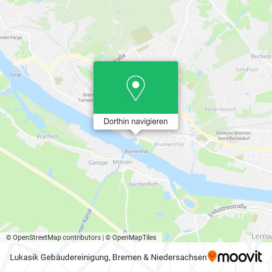 Lukasik Gebäudereinigung Karte