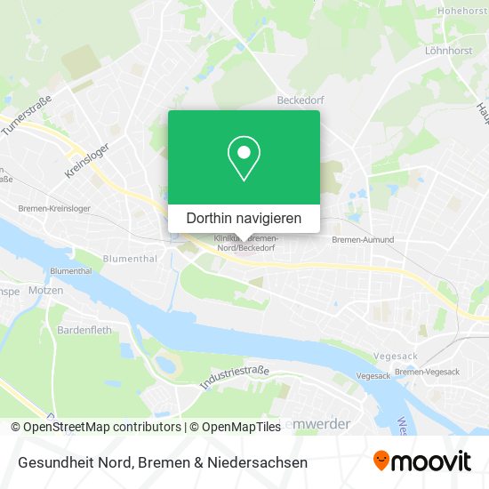 Gesundheit Nord Karte