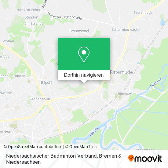 Niedersächsischer Badminton-Verband Karte