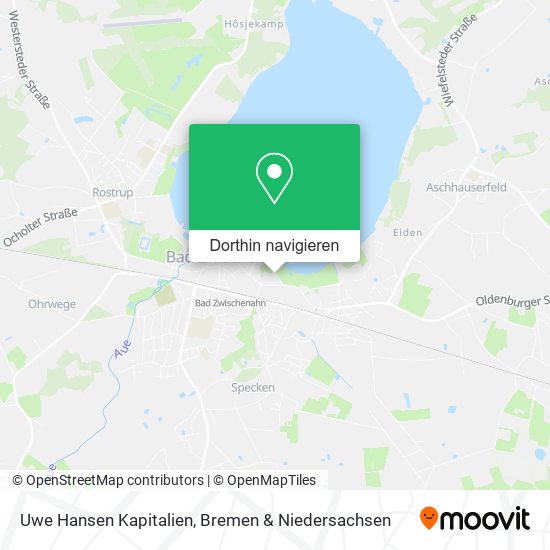 Uwe Hansen Kapitalien Karte