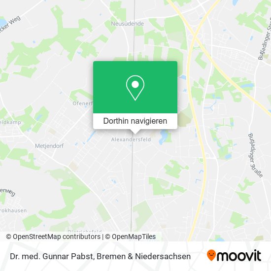 Dr. med. Gunnar Pabst Karte