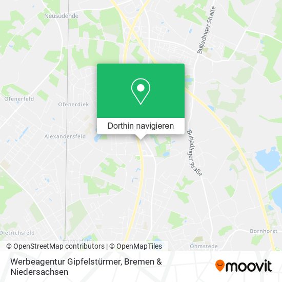 Werbeagentur Gipfelstürmer Karte