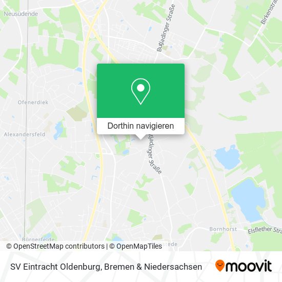 SV Eintracht Oldenburg Karte