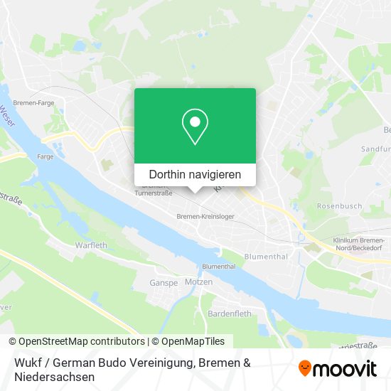 Wukf / German Budo Vereinigung Karte