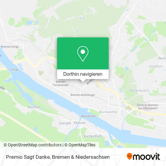 Premio Sagt Danke Karte