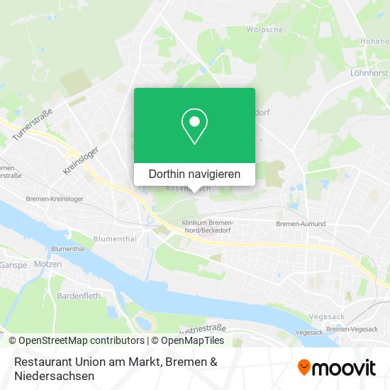 Restaurant Union am Markt Karte
