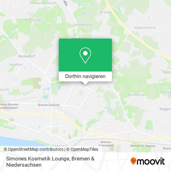 Simones Kosmetik Lounge Karte