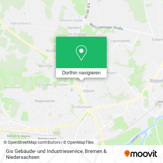 Gis Gebäude- und Industrieservice Karte