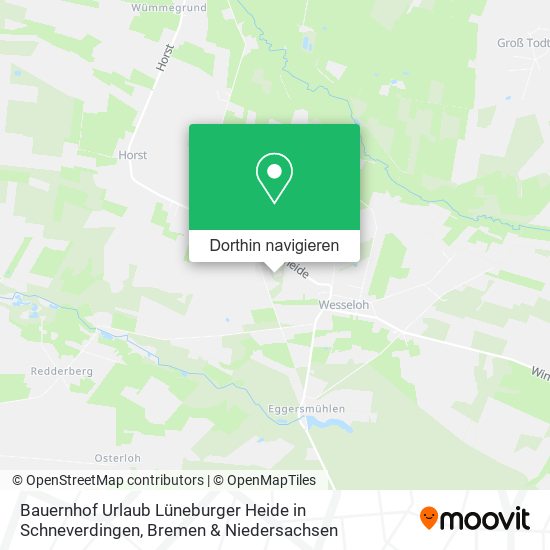 Bauernhof Urlaub Lüneburger Heide in Schneverdingen Karte