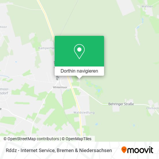 Rddz - Internet Service Karte