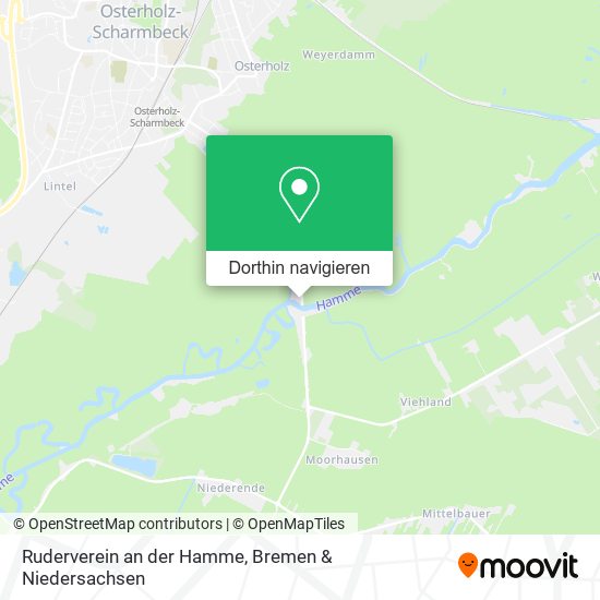 Ruderverein an der Hamme Karte