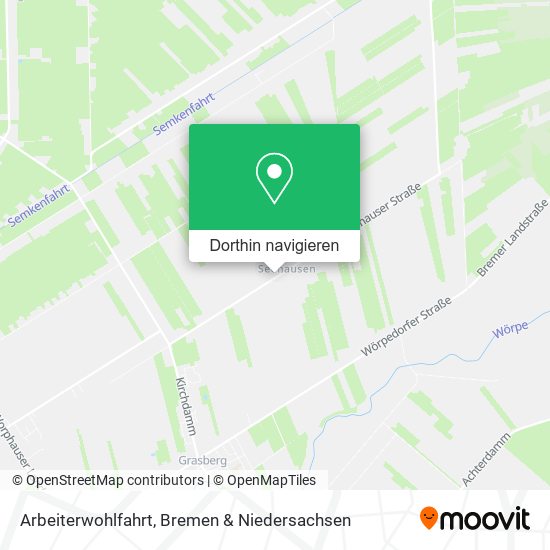 Arbeiterwohlfahrt Karte