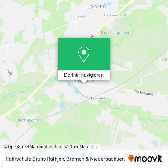 Fahrschule Bruns Rathjen Karte