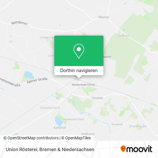 Union Rösterei Karte