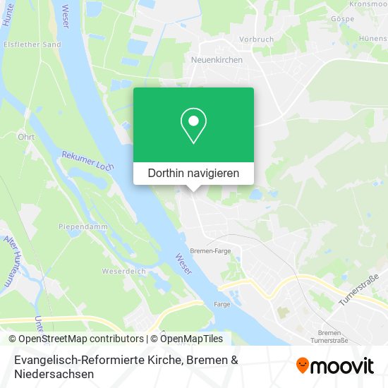 Evangelisch-Reformierte Kirche Karte