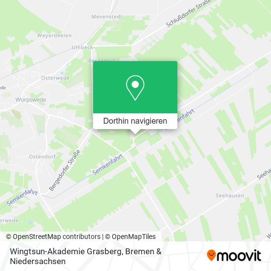 Wingtsun-Akademie Grasberg Karte
