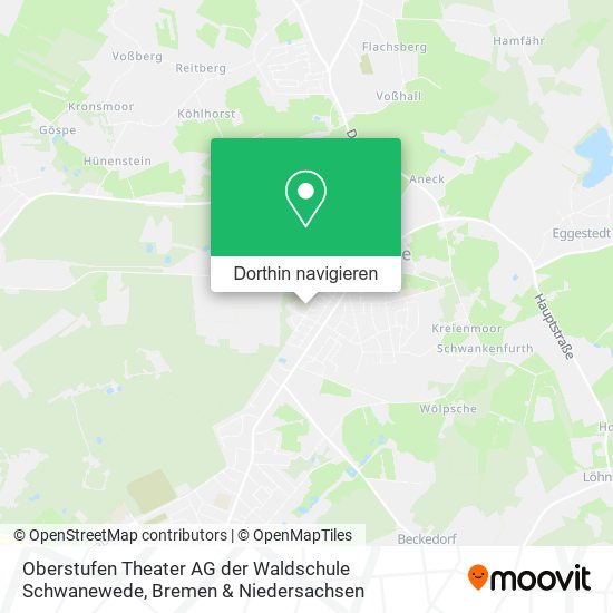 Oberstufen Theater AG der Waldschule Schwanewede Karte