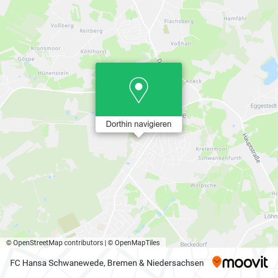 FC Hansa Schwanewede Karte