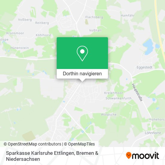 Sparkasse Karlsruhe Ettlingen Karte
