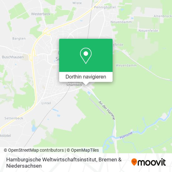 Hamburgische Weltwirtschaftsinstitut Karte
