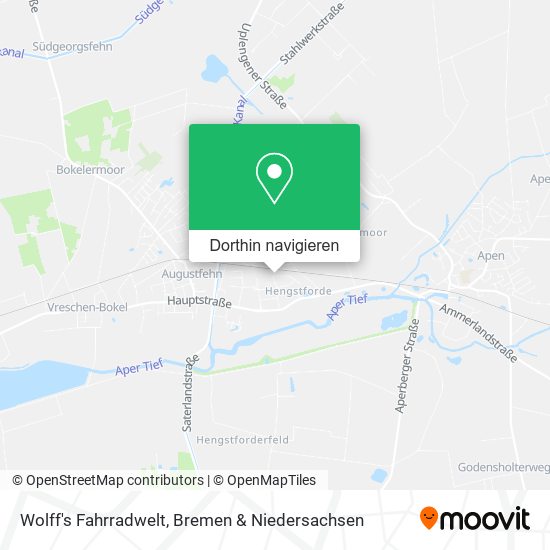 Wolff's Fahrradwelt Karte