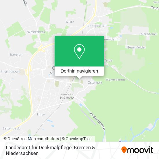 Landesamt für Denkmalpflege Karte