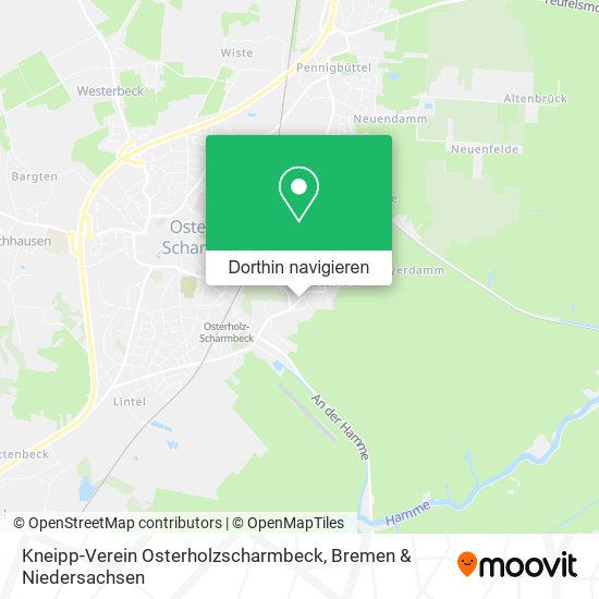 Kneipp-Verein Osterholzscharmbeck Karte