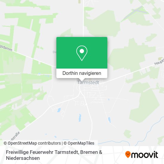Freiwillige Feuerwehr Tarmstedt Karte