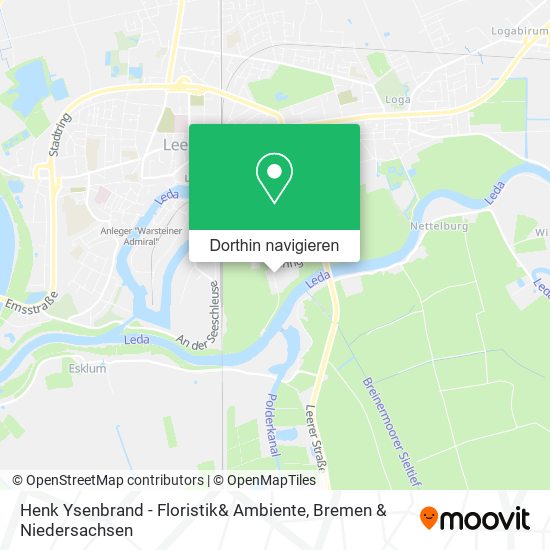 Henk Ysenbrand - Floristik& Ambiente Karte