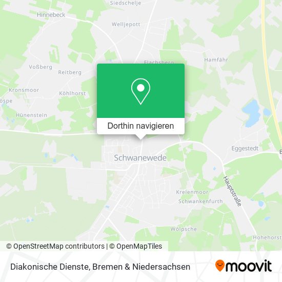 Diakonische Dienste Karte
