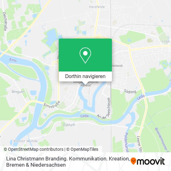 Lina Christmann Branding. Kommunikation. Kreation Karte