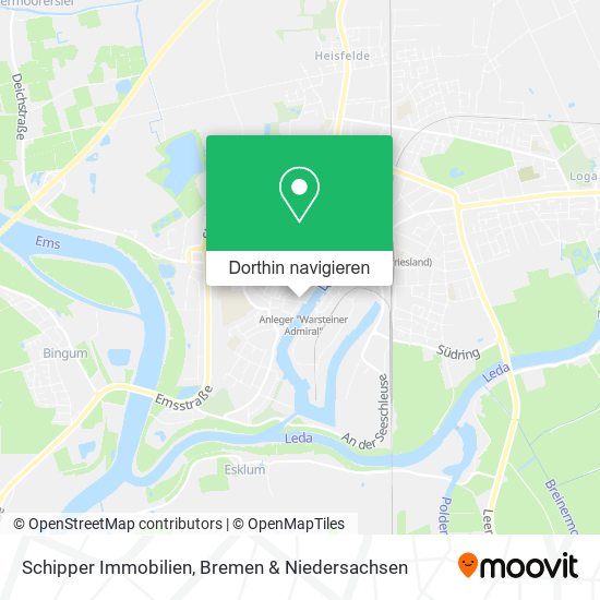Schipper Immobilien Karte