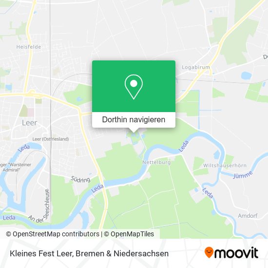 Kleines Fest Leer Karte