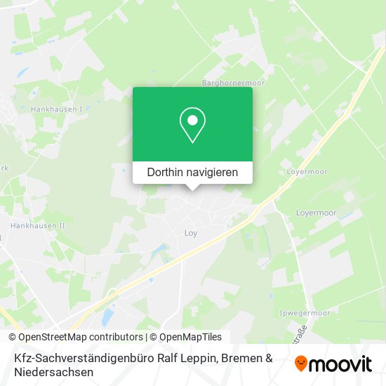 Kfz-Sachverständigenbüro Ralf Leppin Karte