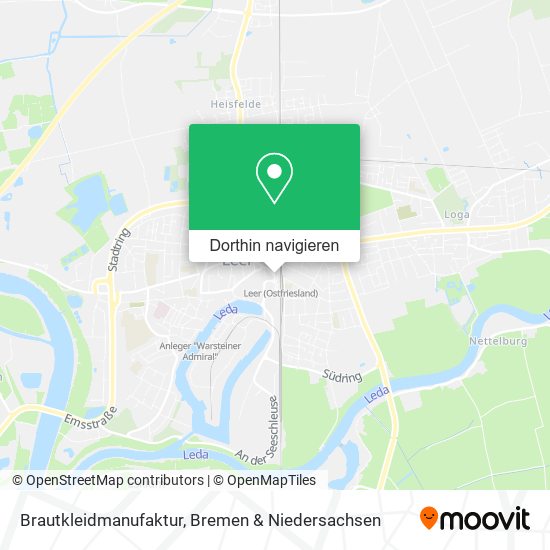 Brautkleidmanufaktur Karte