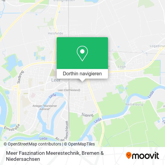 Meer Faszination Meerestechnik Karte
