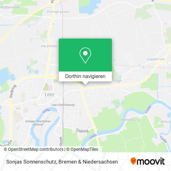Sonjas Sonnenschutz Karte