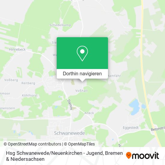 Hsg Schwanewede / Neuenkirchen - Jugend Karte