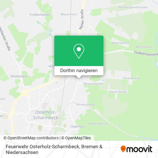 Feuerwehr Osterholz-Scharmbeck Karte