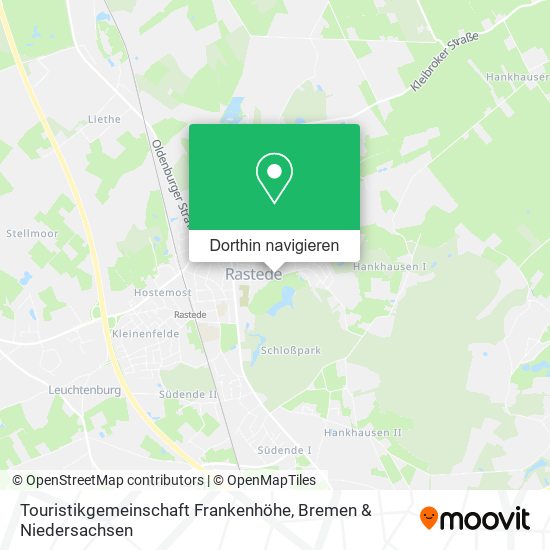 Touristikgemeinschaft Frankenhöhe Karte