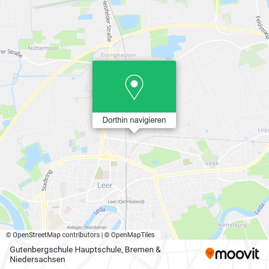 Gutenbergschule Hauptschule Karte