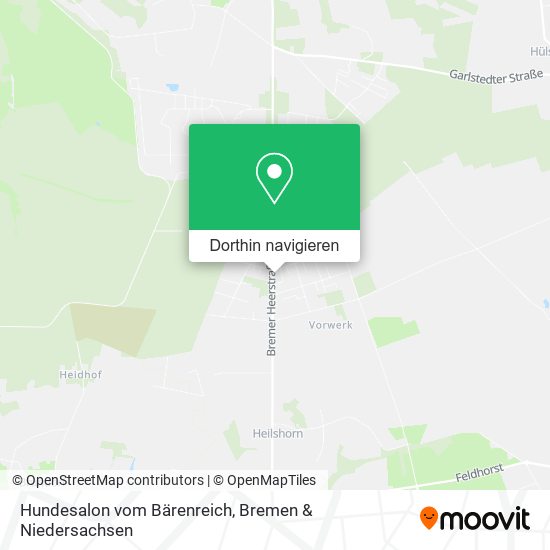 Hundesalon vom Bärenreich Karte