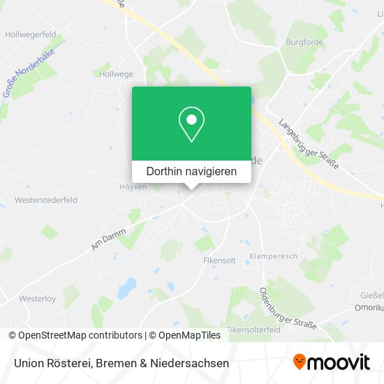 Union Rösterei Karte