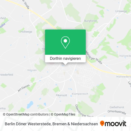 Berlin Döner Westerstede Karte