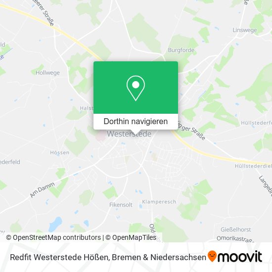 Redfit Westerstede Hößen Karte