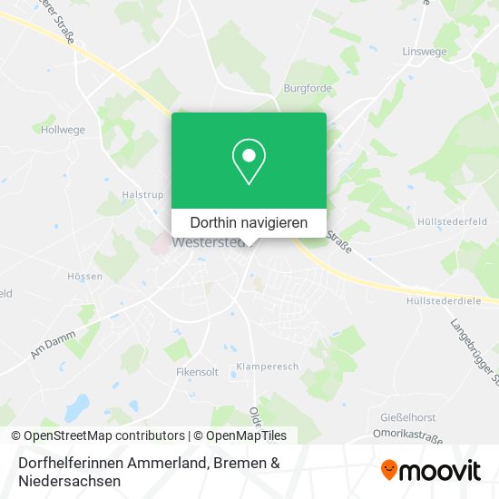 Dorfhelferinnen Ammerland Karte